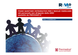 Piani Sanitari Integrativi per i nuclei familiari