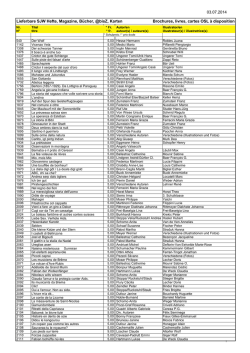 Lieferbare SJW Hefte D, F, I, R PDF, 64 KB