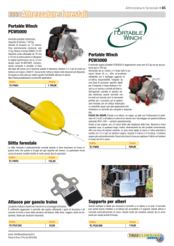 Attrezzature forestali - Negozio attrezzature Tree Climbing