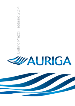 Listino Auriga Div Elettronica 2014