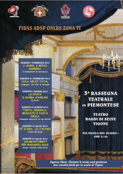 FIDAS ADSP ONLUS ZONA VI