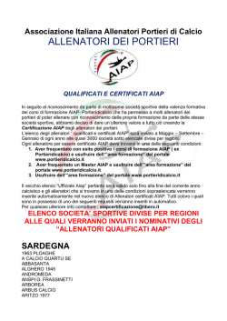 entra - Portieri di calcio