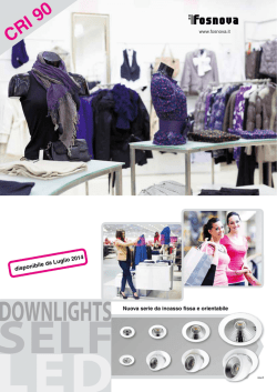 CRI 90 - Disano Illuminazione