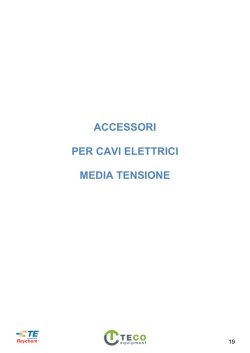 media tensione - TECO Equipment