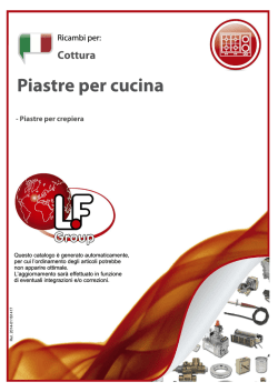Piastre per cucina