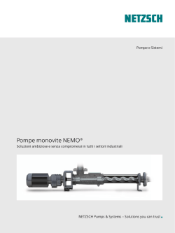 Pompe monovite NEMO&reg;