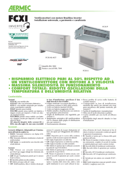 FCXI - Scheda tecnica