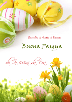 Buona Pasqua da In cucina da Eva