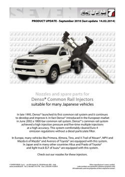 CR Denso - SEVEN DIESEL SpA