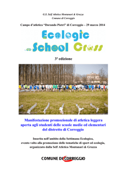 Risultati 2014 - Self Atletica