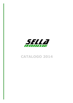 catalogo pdf - Sella Casseforti
