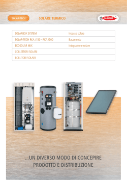 Depliant Gamma solare termico