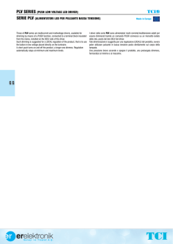 serie plv - Er Elektronik