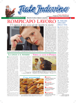 Aprile - Frate Indovino