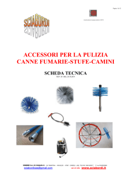 accessori per la pulizia canne fumarie-stufe-camini