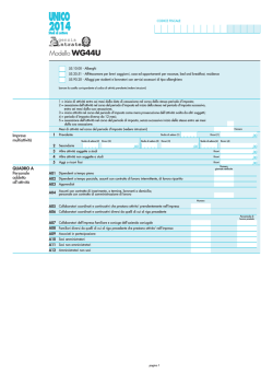 Modello WG44U - Agenzia delle Entrate