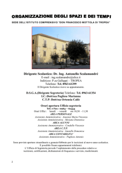 Dirigente Scolastico: Dr. Ing. Antonello Scalamandr&eacute;