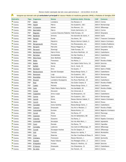 Lista per Distretto - PDF