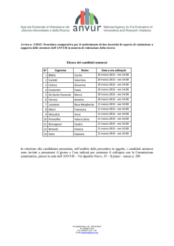Verbale GdA A