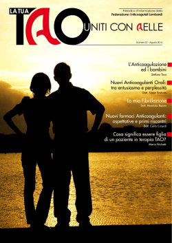 UNITI CON ELLE - Federazione Anticoagulati Lombardi