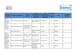 organizzazione - Agenzia Nazionale Giovani