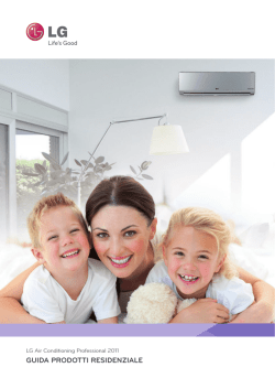 pdf climatizzazione residenziale lg