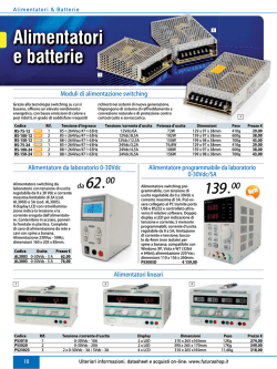 catalogo e schede - Sonzogni Sintesi Srl.