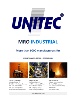 MRO INDUSTRIAL More than 9000 manufacturers