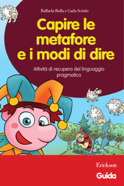 Guida Capire le metafore e i modi di dire