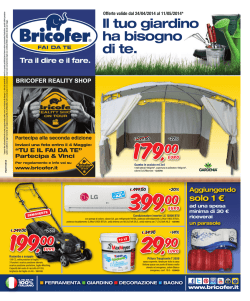 Il tuo giardino ha bisogno di te.