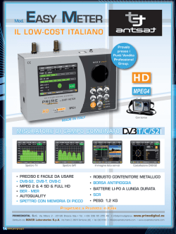 Misuratore EASY METER antsat