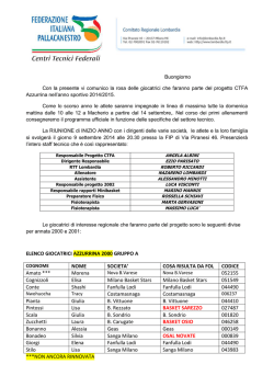 convocazioni azzurrina