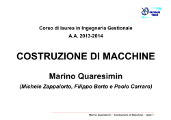 COSTRUZIONE DI MACCHINE