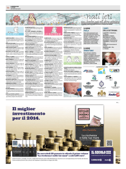 I BAMBINI LE BAMBINE I GEMELLI