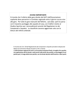 1 - Federazione Italiana Tennis