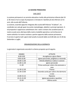Informazioni - benvenuto nel sito della scuola antonio galvan