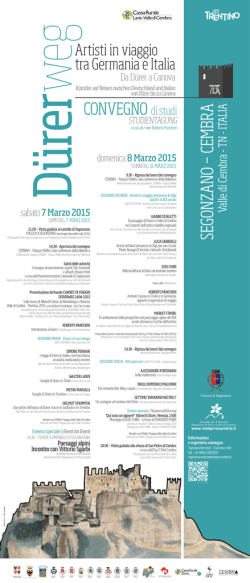 30X70 locandina convegno Durer 2015 definitivo