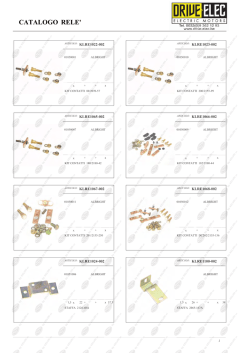catalogo rele - Drive-Elec