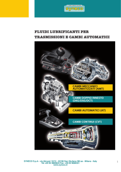 ricambi - Sy Global SA