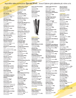 trova il Salone ghd aderente più vicino a te.