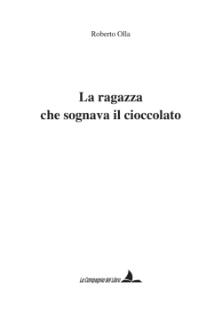La ragazza che sognava il cioccolato