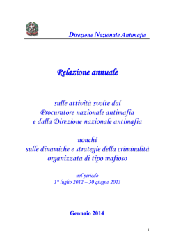 Relazione DNA 2012-2013