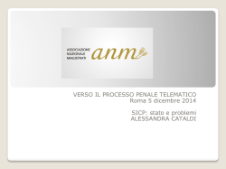 stato e problemi ALESSANDRA CATALDI