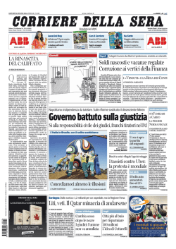 Corriere della sera - 12.06.2014
