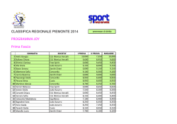 PROGRAMMA JOY Prima Fascia