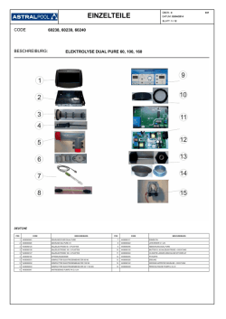 EINZELTEILE - Astral Pool