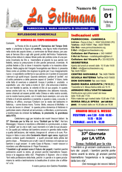 Numero 06 - Parrocchia Santa Maria Assunta di Solesino