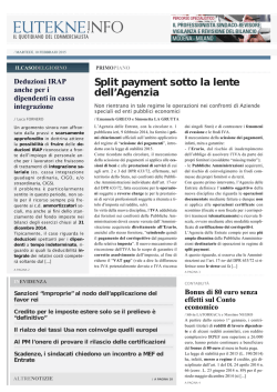 Eutekne.Info - Il Quotidiano del Commercialista