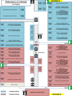 scarica la mappa - Tribunale di Firenze