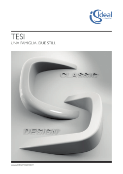 Brochure Tesi Classic - Idrotermica Impianti di Paolo Fiore
